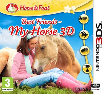 Best Friends My Horse 3D (Europe) (En,Ge,It) box cover front